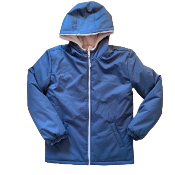 Athleta Girl Say It Ain’t Snow Reversible Jacket - XXL 16 - Picture 3 of 14